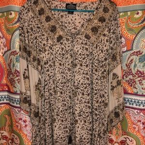 Boho pattern dress
